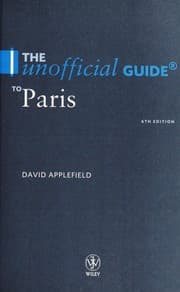 Tapa de The unofficial guide to Paris