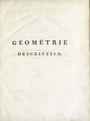 Tapa de Géométrie descriptive