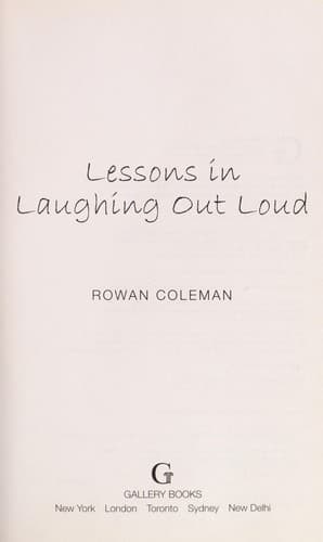 Tapa de Lessons in laughing out loud