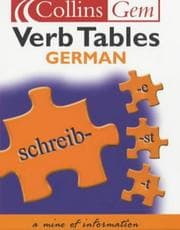 Tapa de German Verb Tables