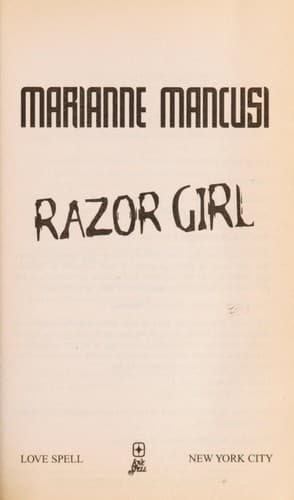 Tapa de Razor girl
