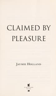 Tapa de Claimed by pleasure