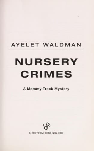 Tapa de Nursery crimes
