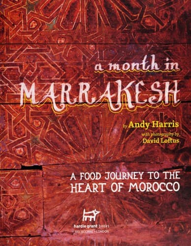 Tapa de A month in Marrakesh