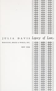 Tapa de Legacy of love