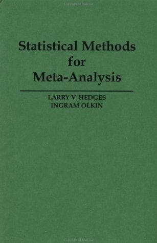 Tapa de Statistical methods for meta-analysis