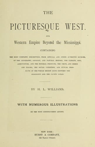 Tapa de The picturesque West