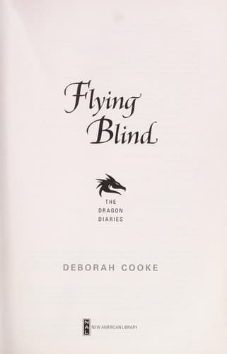 Tapa de Flying blind