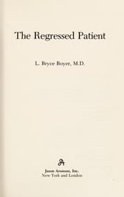 Tapa de The regressed patient