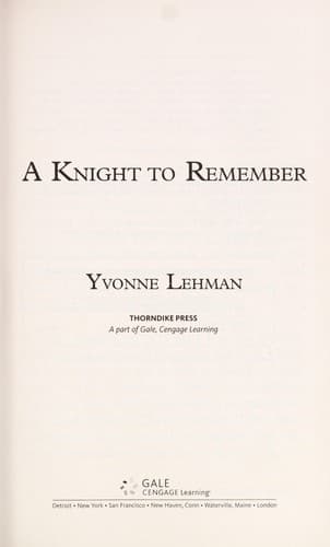 Tapa de Knight to remember