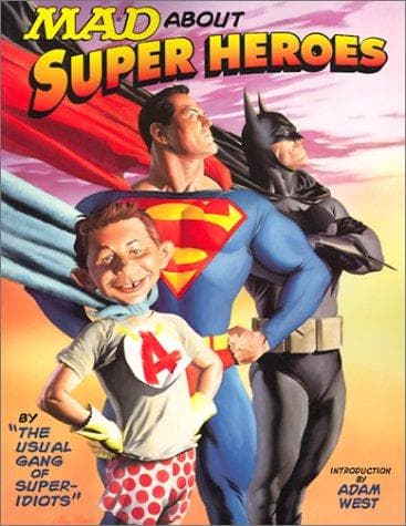 Tapa de Mad about super heroes