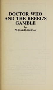 Tapa de Doctor Who and the Rebel's Gamble