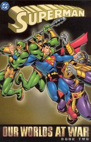 Tapa de Superman, our worlds at war