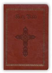 Tapa de King James Version Large Print Compact Bible