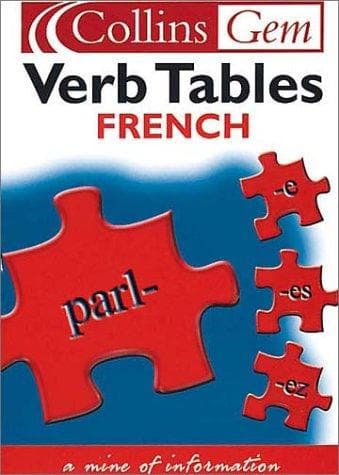 Tapa de French Verb Tables