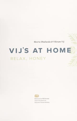 Tapa de Vij's at home