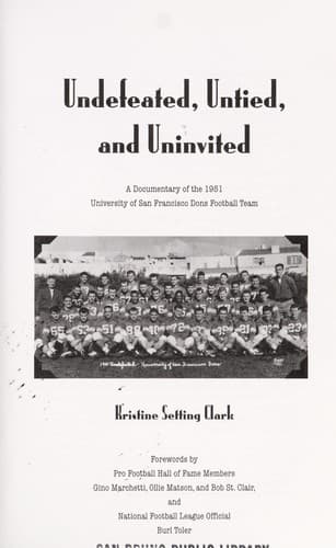 Tapa de Undefeated, untied, and uninvited