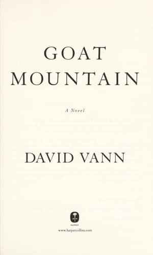 Tapa de Goat Mountain