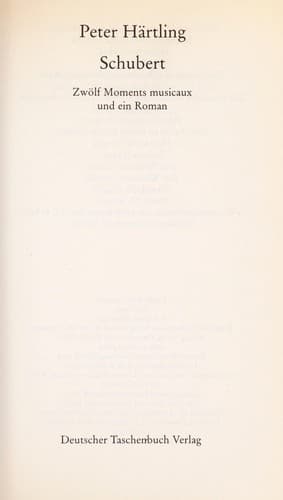 Tapa de Schubert