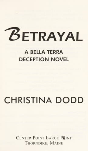 Tapa de Betrayal