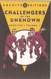 Tapa de Challengers of the Unknown archives