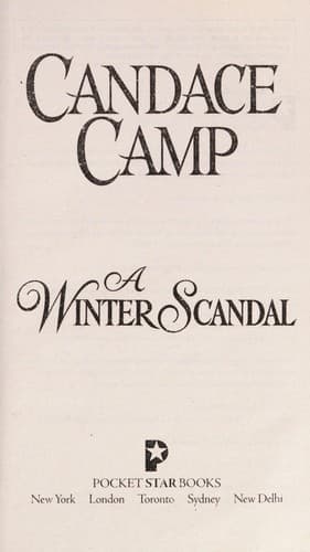 Tapa de A Winter Scandal