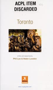 Tapa de The rough guide to Toronto