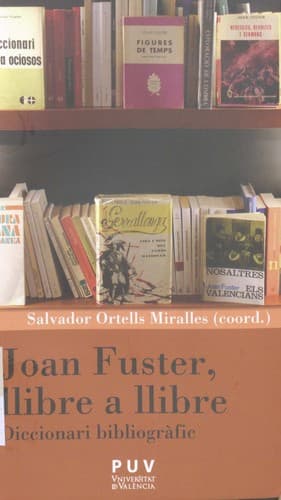 Tapa de Joan Fuster, llibre a llibre