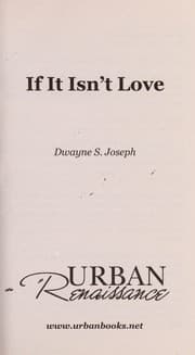 Tapa de If it isn't love