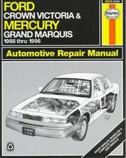 Tapa de Ford Crown Victoria & Mercury Grand Marquis Automotive Repair Manual: Models Covered