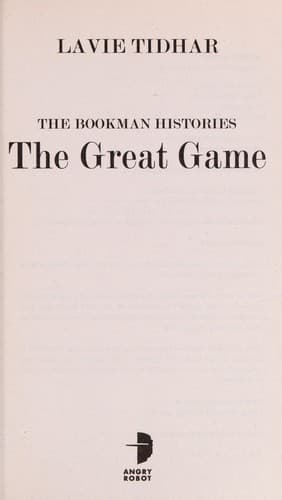 Tapa de The great game