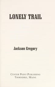 Tapa de Lonely trail