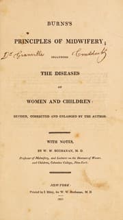 Tapa de Burn's Principles of midwifery