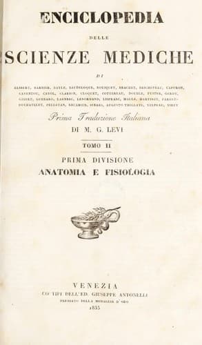 Tapa de Anatomia descrittiva ...