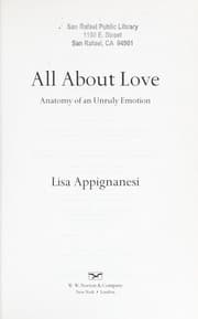 Tapa de All about love