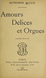 Tapa de Amours, de lices et orgues