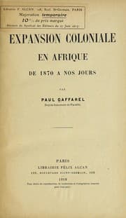 Tapa de Notre expansion coloniale en Afrique de 1870 © nos jours