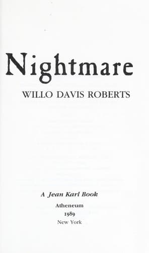 Tapa de Nightmare