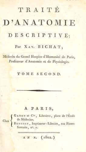 Tapa de Traité d'anatomie descriptive