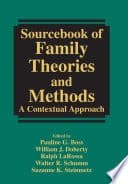 Tapa de Sourcebook of family theories and methods
