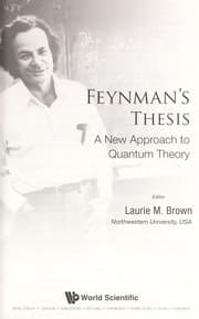 Tapa de Feynman's Thesis