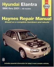 Tapa de Haynes Hyundai Elantra 1996 thru 2001