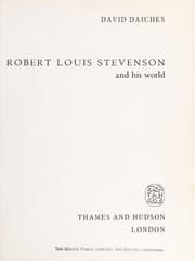 Tapa de Robert Louis Stevenson and His World