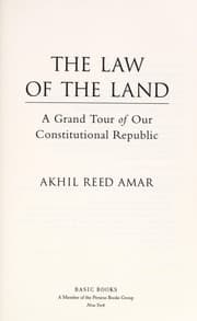 Tapa de The law of the land