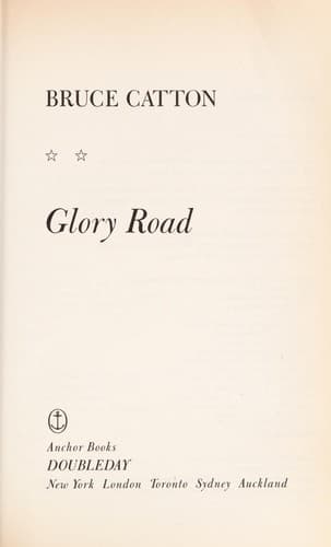 Tapa de Glory Road