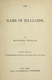 Tapa de The game of billiards