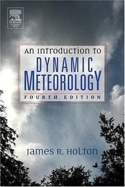 Tapa de An Introduction to Dynamic Meteorology, Volume 88, Fourth Edition (International Geophysics)