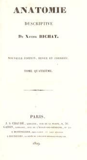 Tapa de Traité d'anatomie descriptive