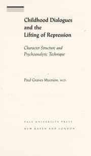 Tapa de Childhood dialogues and the lifting of repression