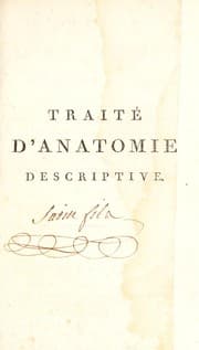 Tapa de Traité d'anatomie descriptive